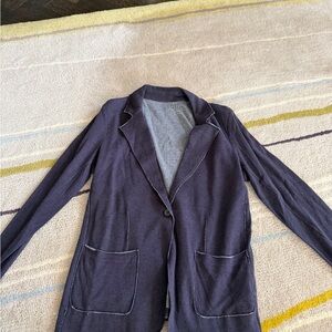 Barneys New York Deep Purple Blazer